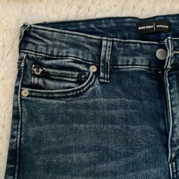NWOT true religion Jennie curvy mid rise skinny Jean - Picture 5 of 8